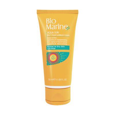کرم ضد آفتاب - Bio Marine Aqua Sun 3 In 1 Total Sunblock Cream 50 Ml