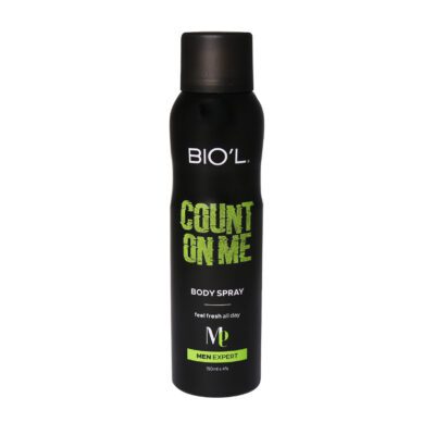 اسپری خوشبو کننده - Biol Count On Me Body Spray For Men 150 Ml