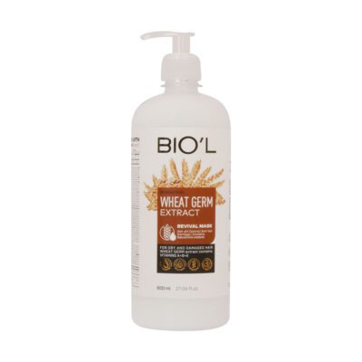 ماسک مو - Biol Wheat Germ Extract Mask For Dry And Damaged Hair 800 Ml