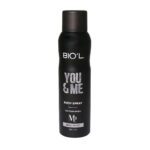 اسپری خوشبو کننده - Biol You And Me Body Spray For Men 150 ml