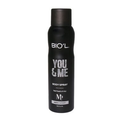 اسپری خوشبو کننده - Biol You And Me Body Spray For Men 150 ml
