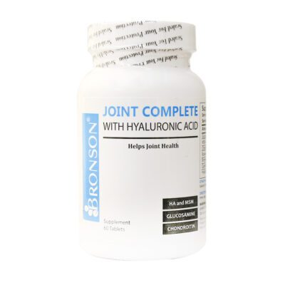 قرص استخوان و مفاصل - Bronson Joint Complete With Hyaluronic Acid 60 Tabs