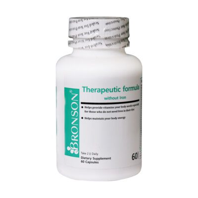 مولتی ویتامین - Bronson Therapeutic Formula 60 Caps
