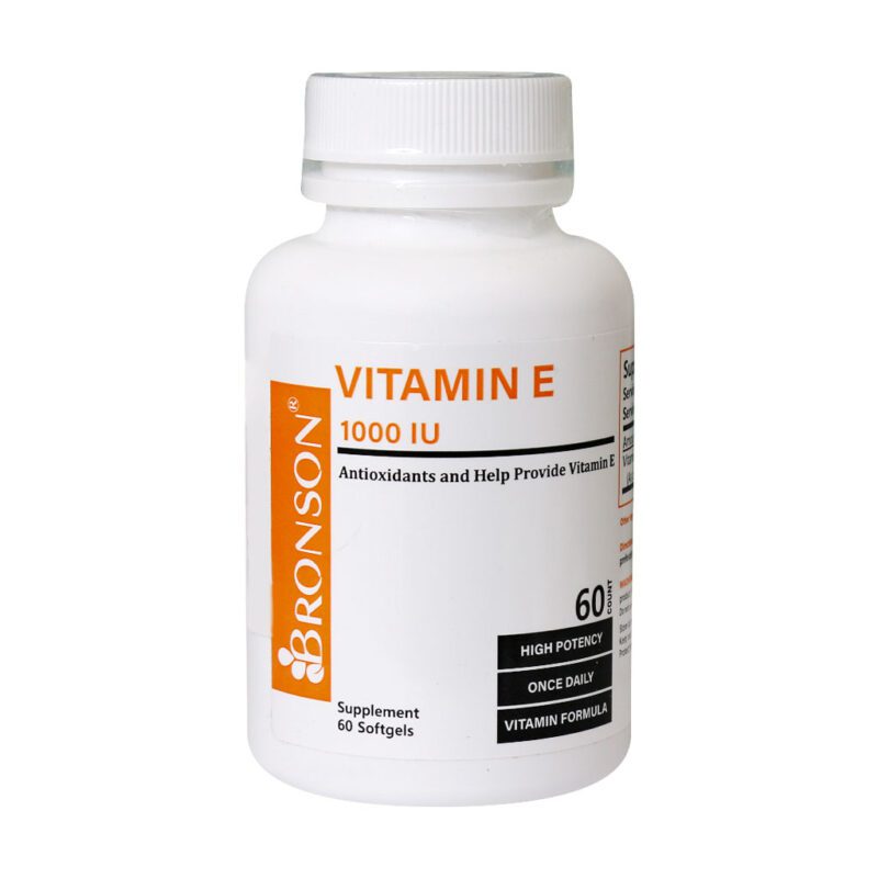 ویتامین E - Bronson Vitamin E 1000 IU Softgels