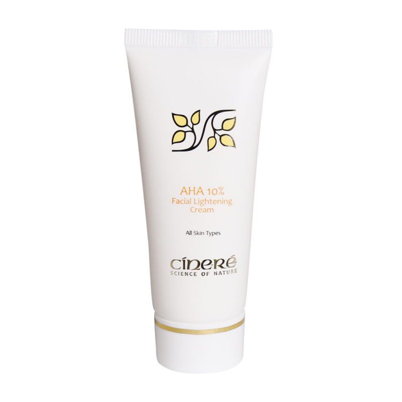 لایه بردار پوست - Cinere AHA 10% Facial Lightening Cream 40 ml