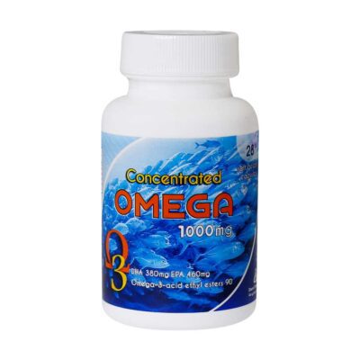 امگا ٣ و روغن ماهی - Daana Concentrated Omega 1000 mg 28 Softgels