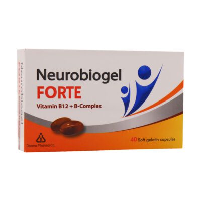 ویتامین ب کمپلکس - Daana Nerurobiogel Fort 40 Soft Gels