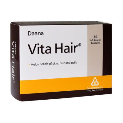 تقویت و ضد ریزش مو - Daana Vita Hair 30 Soft Gelatin Capsules