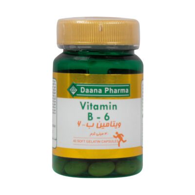 ویتامین B6 - Daana Vitamin B6 40 mg 40 caps