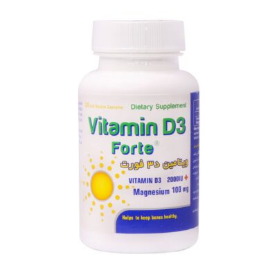 ویتامین D - Dana Vitamin D3 Forte 30 Soft Gelatin Capsules