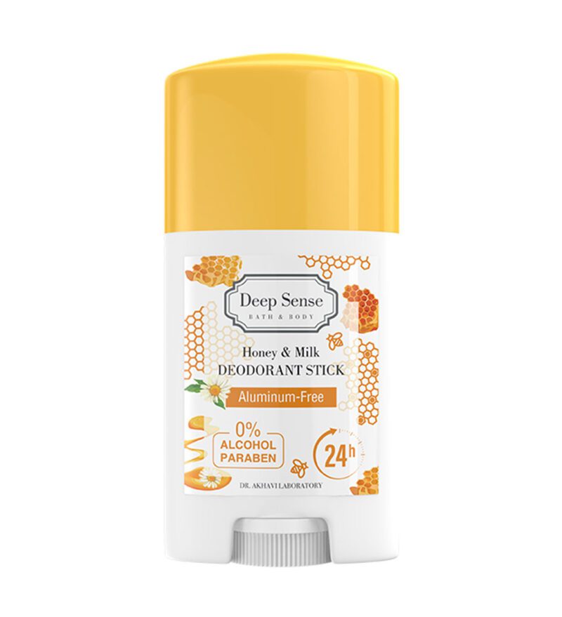 رول ضد تعریق - Deep Sense Honey And Milk Deodorant Stick 40g