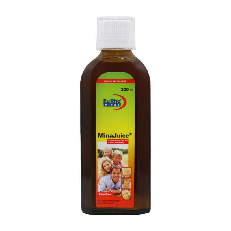 مولتی ویتامین - EuRho Vital Mina Juice 200 ml