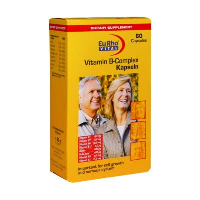 ویتامین ب کمپلکس - EuRho Vital Vitamin B-Complex 60 Caps