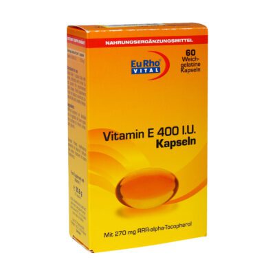 ویتامین E - EuRho Vital Vitamin E 400 IU 60 Caps