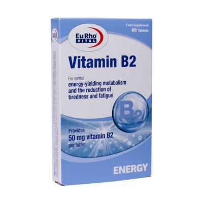 ویتامین ب کمپلکس - EuRhoVital Vitamin B2 60 tablets