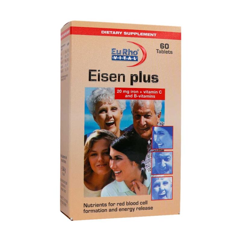 آهن - Eurho Vital Eisen Plus 60 Tabs