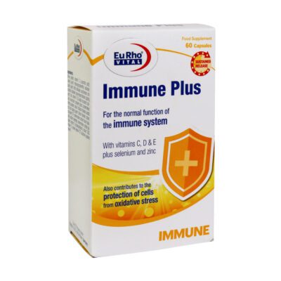 تقویت سیستم ایمنی بدن - Eurho Vital Immune Plus 60 Capsules