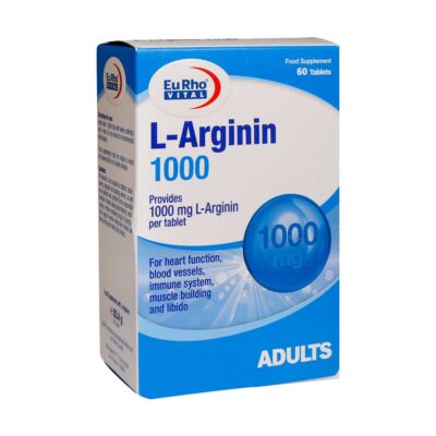 ال آرژنین (L-Arginine) - Eurho Vital L Arginin 1000 mg 60 Tablets
