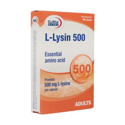 تقویت سیستم ایمنی بدن - Eurho Vital L Lysin 500 Mg 30 Caps