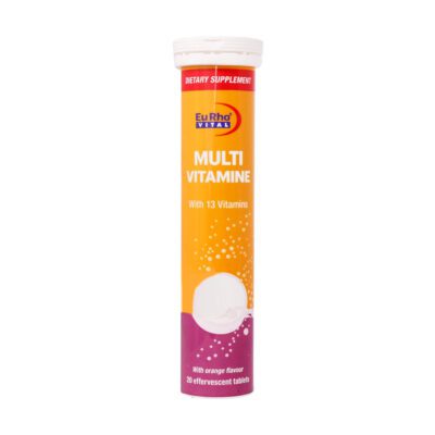 مولتی ویتامین - Eurho Vital Multi Vitamin 20 Effervescent Tabs