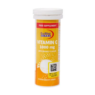 ویتامین C - Eurho Vital Vitamin C 1000 mg 10 Effervescent Tabs