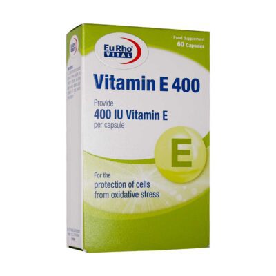 ویتامین E - Eurho Vital Vitamin E 400 IU Capsules