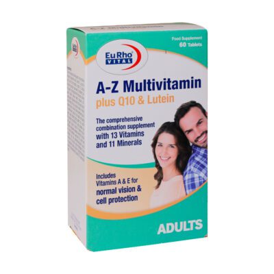مولتی ویتامین - Eurhovital AZ Multivitamin Plus Q10 And Lutein 60 Tablets