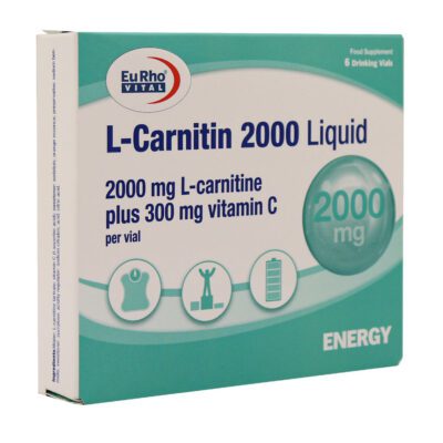 ال کارنیتین (L-Carnitine) - Eurhovital L Carnitin 2000 Liquid 6 Vials