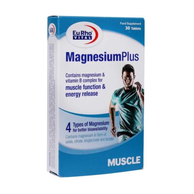 منیزیم - Eurhovital Magnesium Plus 30 Tabs
