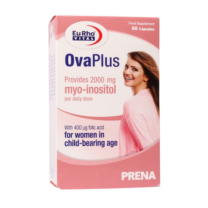 تقویت باروری بانوان - Eurhovital Ova Plus 60 Capsules