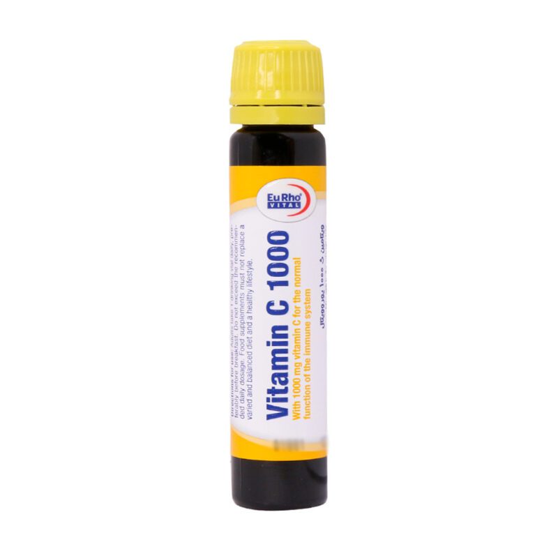 ویتامین C - Eurhovital Vitamin C 1000 6 Drinking Vials