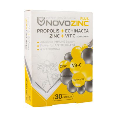 زینک - Faran Shimi Novo Zinc Plus 30 Caps