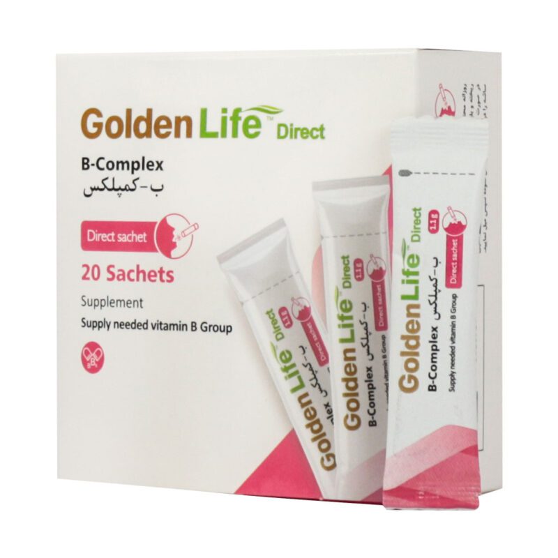 ویتامین ب کمپلکس - Golden Life B Complex Sachets 20 Pcs