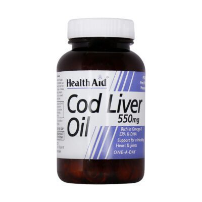 امگا ٣ و روغن ماهی - Health Aid Cod Liver Oil 90 Caps