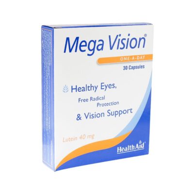 بینایی (چشم) - Health Aid Mega Vision 30 Capsules