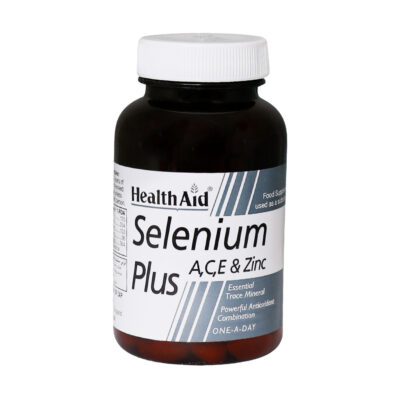 سلنیوم - Health Aid Selenium Plus 60 Tablets