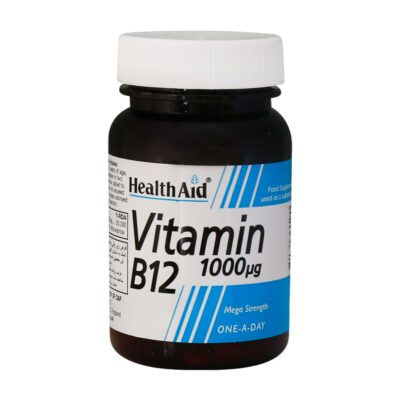 ویتامین B12 - HealthAid Vitamin B12 1000 µg 50 Tabs