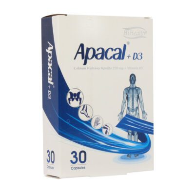 کلسیم - Hi Health Apacal And Vitamin D3 30 Capsules