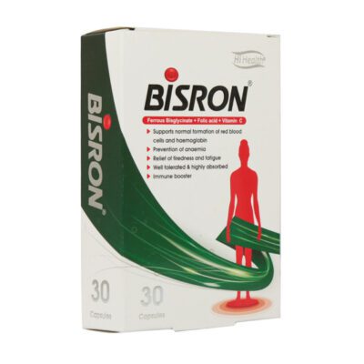 آهن - Hi Health Bisron 30 Capsules