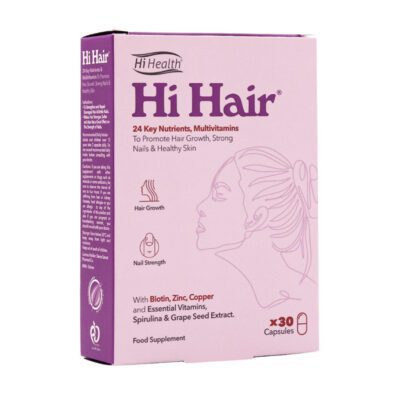 مکمل پوست مو و ناخن - Hi Health Hi Hair 30 Capsules