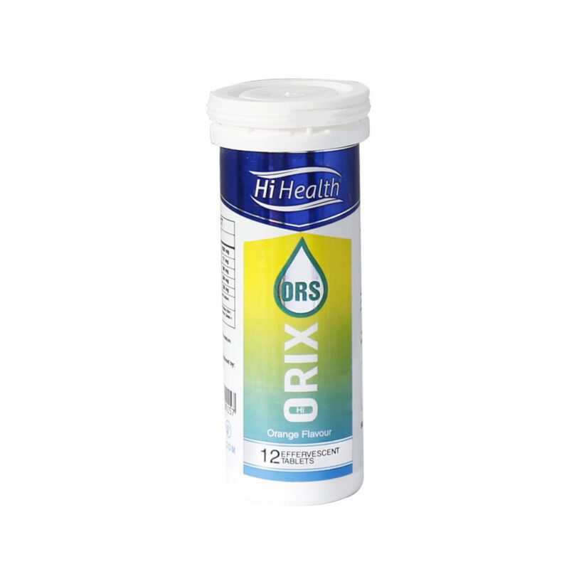 ضد اسهال - Hi Health Orix ORS 12 Effervescent Tablets