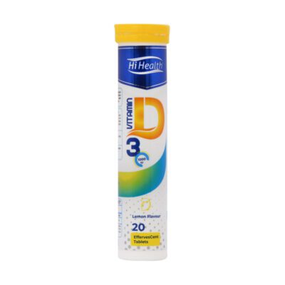 ویتامین D - Hi Health Vitamin D3 1000 20 Effervescent Tabs
