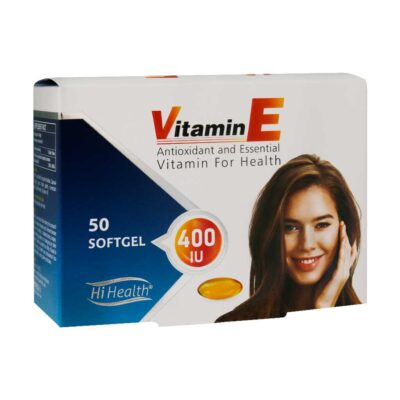 ویتامین E - Hi Health Vitamin E 400 IU 50 Softgels