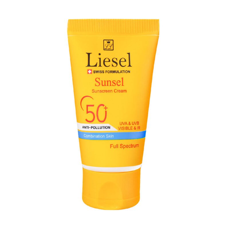 کرم ضد آفتاب - Liesel Sunsel Combination Skin Sunscreen Cream SPF50+ 40 ml