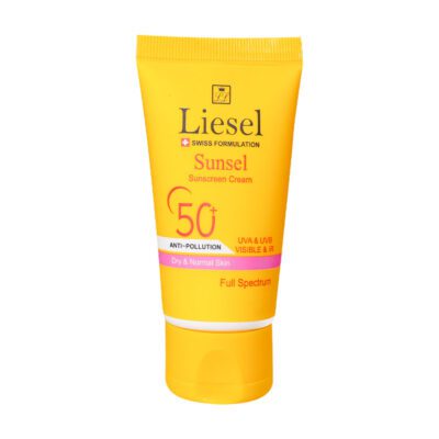 کرم ضد آفتاب - Liesel Sunsel Dry And Normal Skin Sunscreen Cream SPF50+ 40 ml