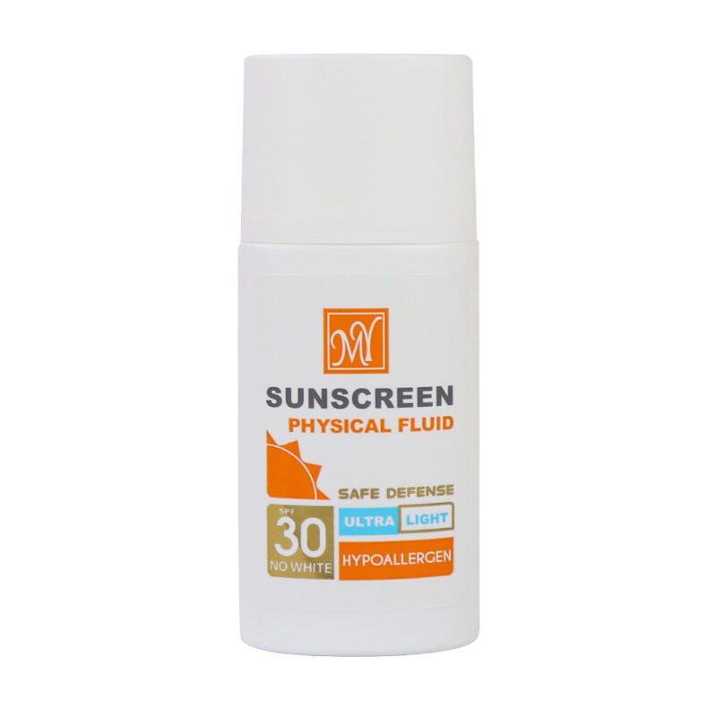 کرم ضد آفتاب - My Safe Defense Physical Sunscreen Fluid 50 Ml