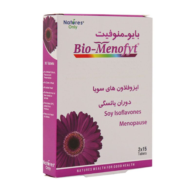 یائسگی - Natures Only Bio Menofyt 30 Tablets