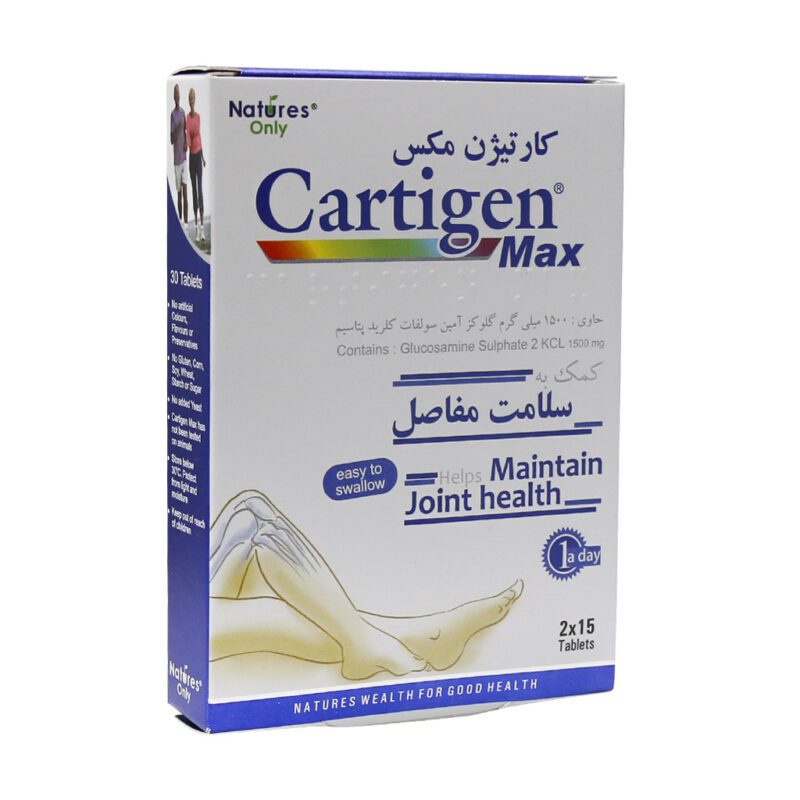 کلاژن - Natures Only Cartigen Max 30 Tab