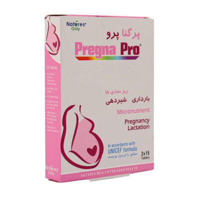 بارداری و شیردهی - Natures Only Pregna Pro 30 Tablets