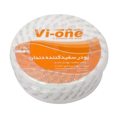 پودر سفید کننده - Vi-One Whitening Toothpowder Orange 50 g